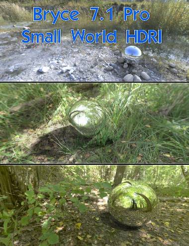 Bryce 7.1 Pro - Small World HDRI