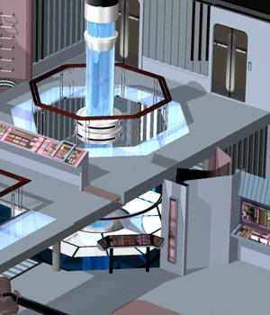 Starship Engineering Room 3 (for Poser)
