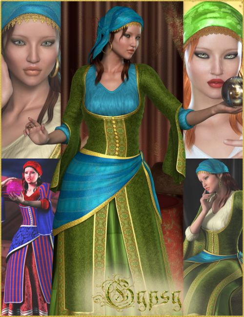 Click here to see preview images for "Gypsy Bundle - HD Character, Outfit, Hair and Poses" Gypsy Bundle - HD Character, Outfit, Hair and Poses