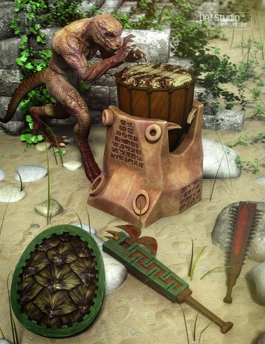 Lizard Tribe Props