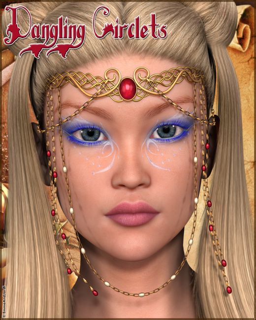 Click here to see preview images for "Dangling Circlets For Any Figure" Dangling Circlets For Any Figure