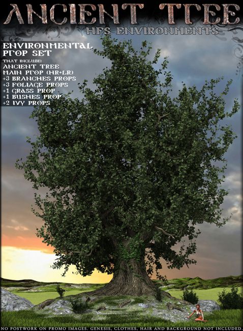 Click here to see preview images for "HFS Environments: Ancient Tree" HFS Environments: Ancient Tree