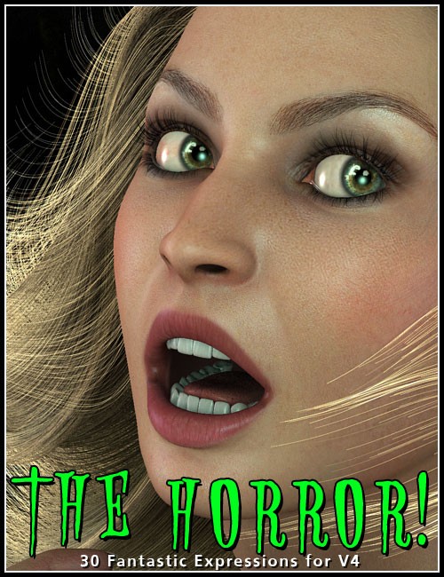 Click here to see preview images for "The Horror Expressions for V4" The Horror Expressions for V4