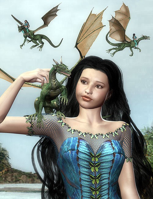 Click here to see preview images for "DragonLady Poses" DragonLady Poses