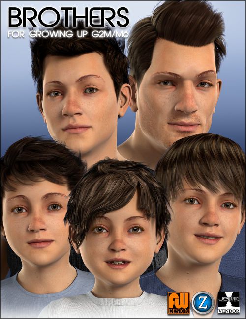 Click here to see preview images for "Brothers for Growing Up Genesis 2 Male(s) and M6" Brothers for Growing Up Genesis 2 Male(s) and M6