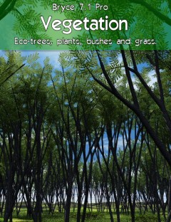 Bryce 7.1 Pro- Vegetation
