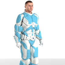 MDL Armor (M4) (for Poser)