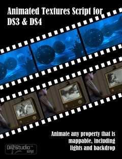 Animated Textures Script for DAZ Studio