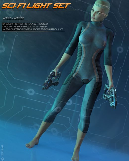 Click here to see preview images for "Sci-Fi Light Set" Sci-Fi Light Set