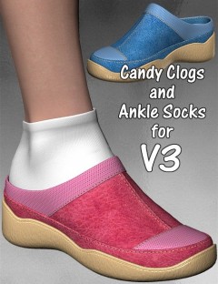 Candy Clogs & Ankle Socks for V3