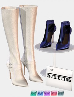 Stilettos Set- 'The Boots' for IV, GV, GJ, V4, & SSV
