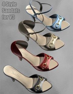 4 Style Sandals for V3