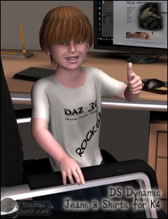 DS Dynamic Jeans and Shirt for K4