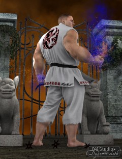 Dynamic Martial Arts Gi for DAZ Freak 4