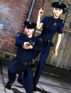 Real World Heroes Police Officer M4 H4