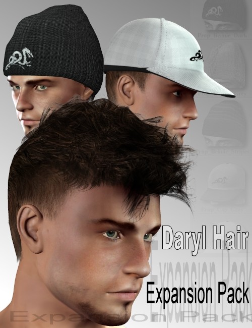 Click here to see preview images for "Daryl Hairstyle Expansion Pack" Daryl Hairstyle Expansion Pack