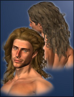 Curly Hair for Men