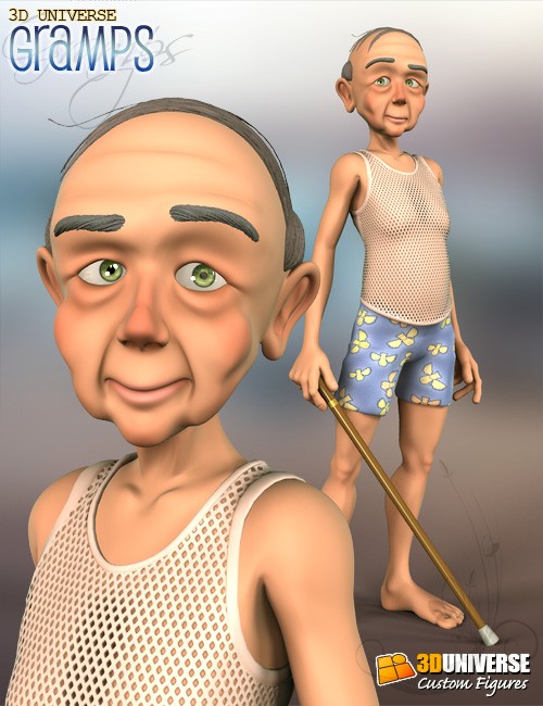 Click here to see preview images for "Toon Gramps" Toon Gramps