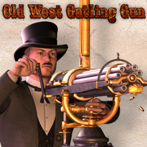 Old West Gatling Gun