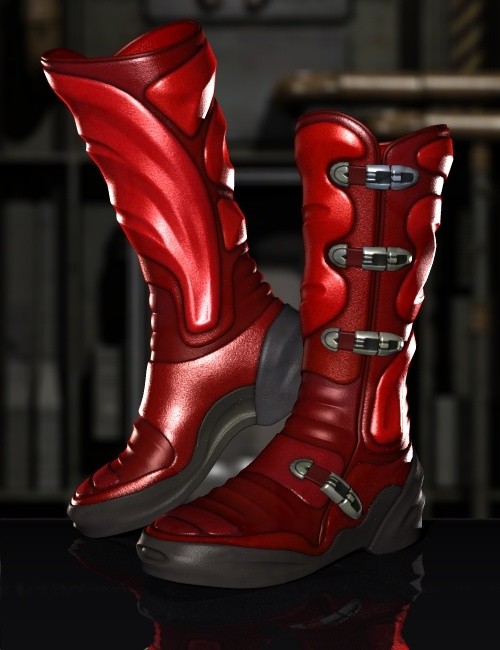 Click here to see preview images for "High Tech Trekker Boots for Michael 4" High Tech Trekker Boots for Michael 4