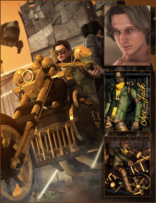 Click here to see preview images for "Nick Steampunk Bundle" Nick Steampunk Bundle