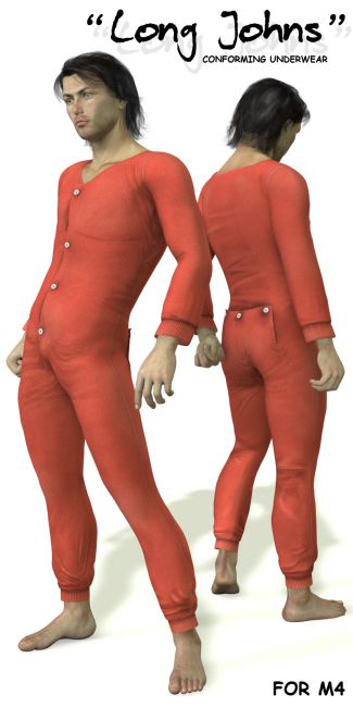 Click here to see preview images for "Long Johns Underwear" Long Johns Underwear