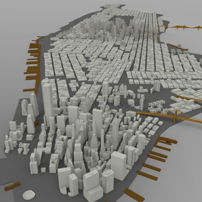 Click here to see preview images for "Manhattan Island Cityscape (for Wavefront OBJ)" Manhattan Island Cityscape (for Wavefront OBJ)