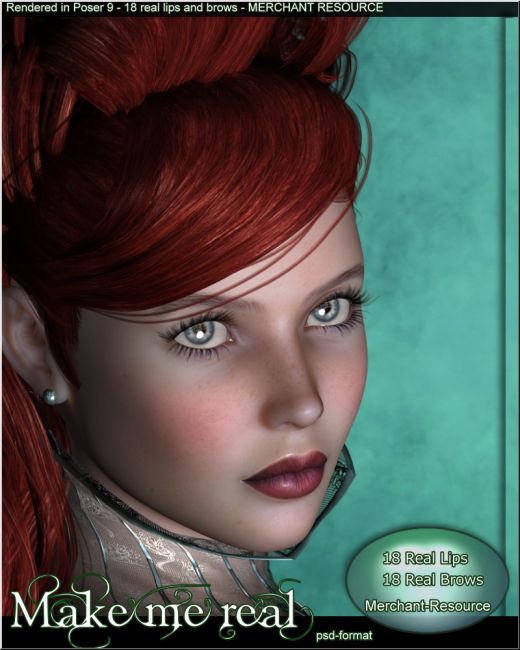 Click here to see preview images for "Merchant-Resource: Make me Real - Real Lips & Brows" Merchant-Resource: Make me Real - Real Lips & Brows