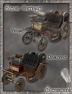 Steam Carriage - Vintage and Restored