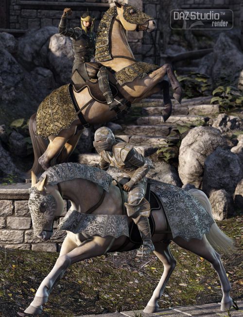 Click here to see preview images for "Knightly Barding Textures" Knightly Barding Textures