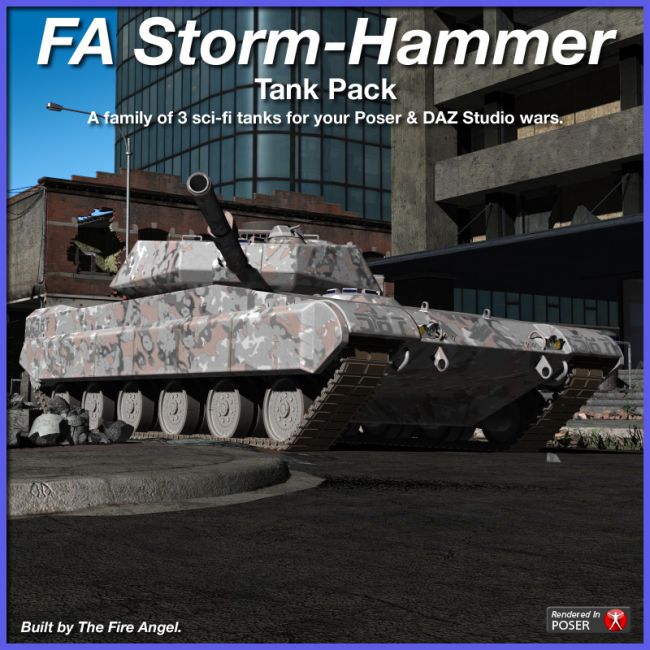 Click here to see preview images for "FA Storm-Hammer Tank Pack" FA Storm-Hammer Tank Pack
