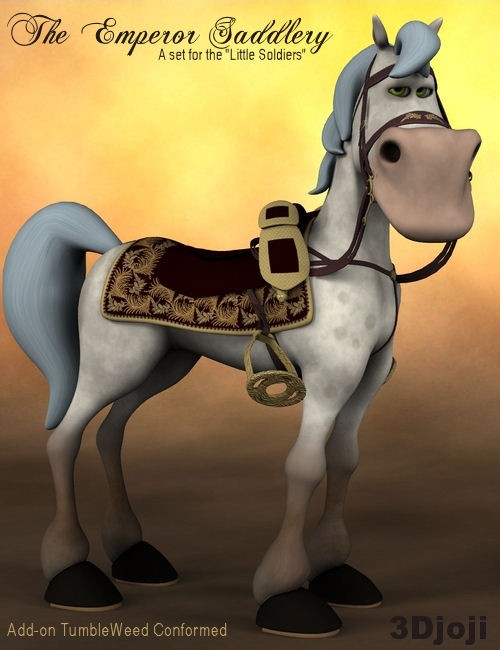 Click here to see preview images for "Little Soldiers Horse Pack 4" Little Soldiers Horse Pack 4