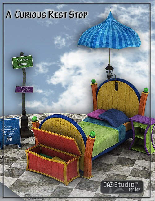 Click here to see preview images for "A Curious Rest Stop" A Curious Rest Stop