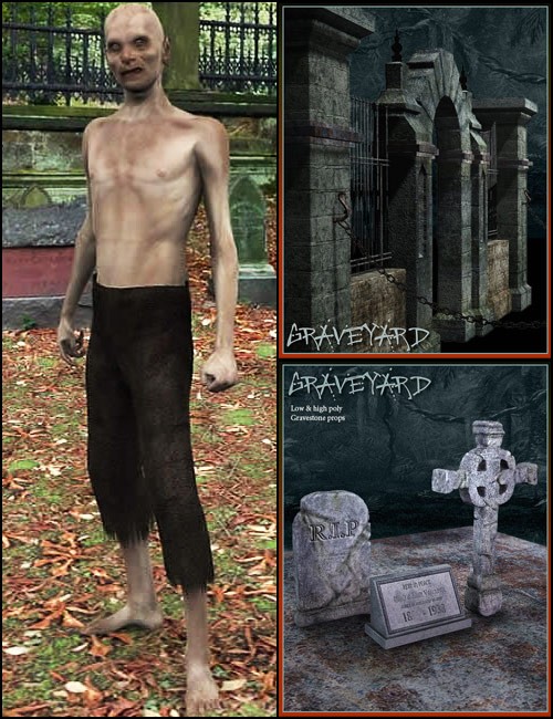 Click here to see preview images for "Zombie Graveyard Bundle" Zombie Graveyard Bundle