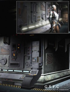 Generic Sci Fi Corridor