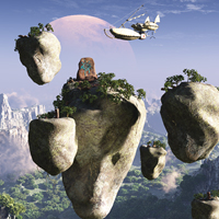 Flying Islands set