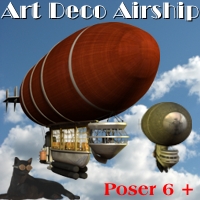 Art Deco Airship
