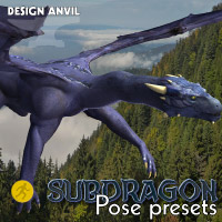 DA Subdragon Pose Pack- Poser edition
