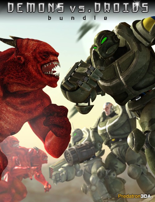 Click here to see preview images for "Demons vs. Droids Bundle" Demons vs. Droids Bundle