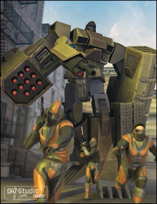 Click here to see preview images for "SA 02 Javelin Standing Armor" SA 02 Javelin Standing Armor