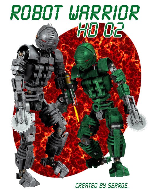 Click here to see preview images for "RobotWarrior HD 02" RobotWarrior HD 02