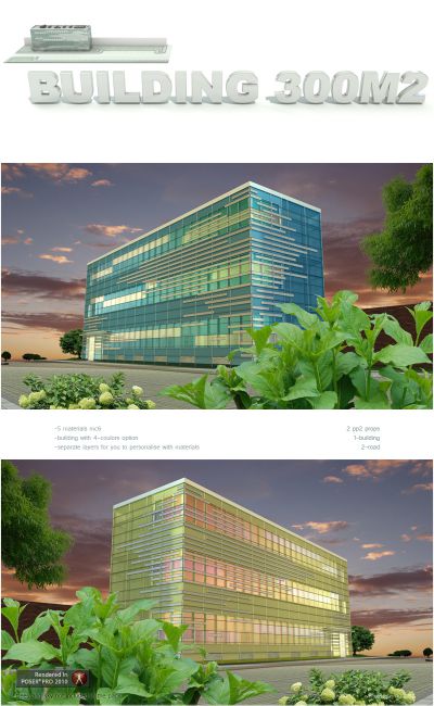 Click here to see preview images for "Building 300m2" Building 300m2
