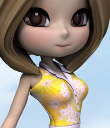 Button Down Dress for Cookie