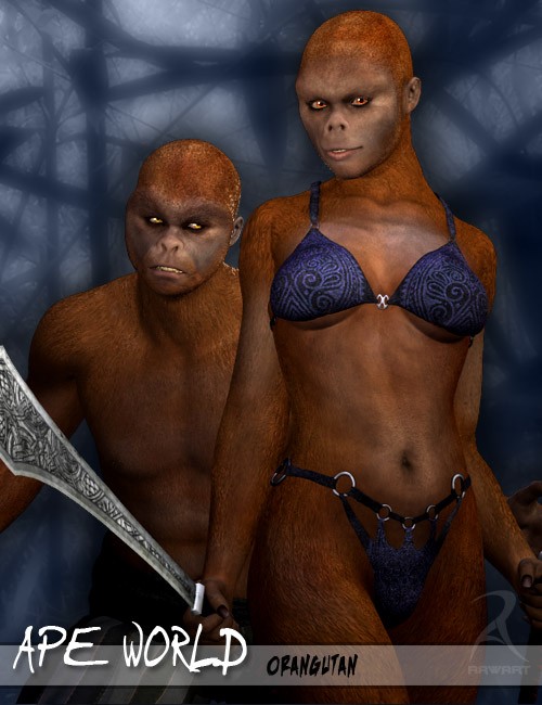 Click here to see preview images for "Ape World Orangutan" Ape World Orangutan