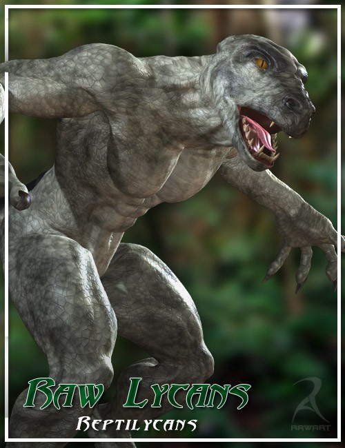 Click here to see preview images for "Raw Lycans Reptilycan" Raw Lycans Reptilycan