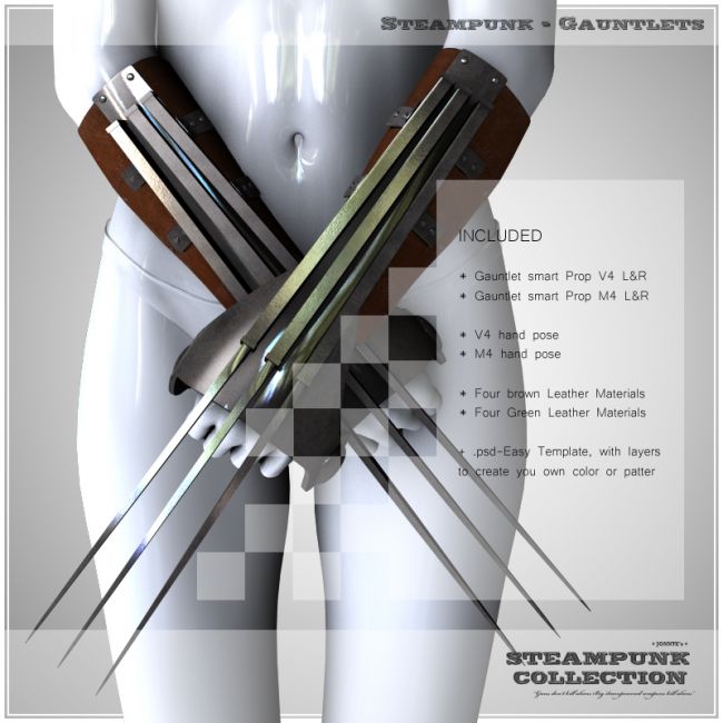 Click here to see preview images for "SP - Gauntlets for V4 and M4" SP - Gauntlets for V4 and M4