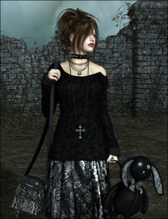 Gothic Bunny Dazed