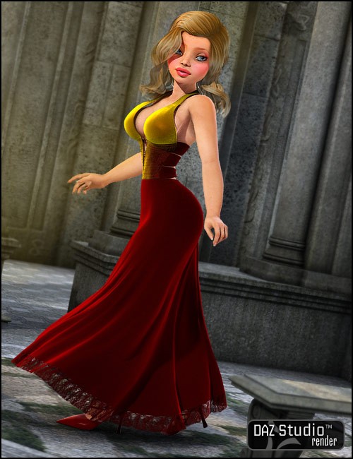 Click here to see preview images for "Evening Star Dress Unimesh Fits" Evening Star Dress Unimesh Fits