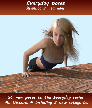Everyday poses Xpansion B- On edge