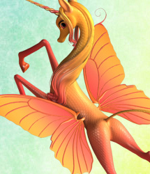 Fairytale Wings Chapter 2 for the Unicorn for Poser